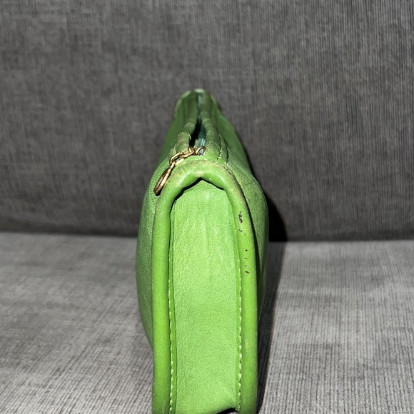 Coach Green Pouch Bag Vintage - Picture 4 of 12